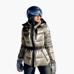 Women's Jacket with Hood and Zipper Pockets - Image 2