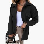 Women’s Jacket with Buttons and Chest Pockets - Image 6