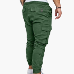 Men's Cargo Jogger Pants - Comfortable Leisure Pants - Image 4