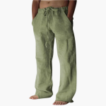 Light Relaxed Fit Pants for Men - Comfortable & Breathable - Image 2