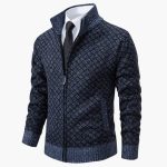 Men’s Tailored Jacket with Lapel and Front Closure - Image 3