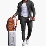 Men’s Two-Piece Set with Zip Jacket and Pants - Image 4