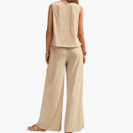 Comfortable Two-Piece Set for Women - Summer Casual Style - Image 4