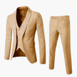 Slim Fit Suit Set for Men with Blazer and Trousers - Image 4