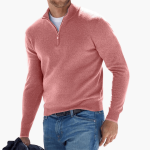 Men's Zip Pullover – Stylish & Comfortable for Leisure - Image 4