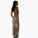 Evening Dress for Women - Glamorous Sequin Dress - Image 4