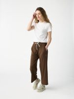 Women's Studio Cropped Wide Leg Pant - Image 6