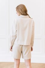 Women's Cozy Earth Coastal Comfort Long Sleeve Button Down - Last Chance - Image 13