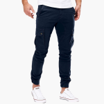 Comfortable Cargo Pants with Side Pockets - Men's Casual Pants - Image 4