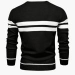 Striped Men's Sweater – Warm, Comfortable & Stylish in Winter - Image 4