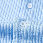 Men's Shirt with Stand-Up Collar – Casual & Comfortable for Summer - Image 4