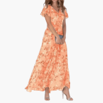 Maxi Dress for Women – Floral Summer Dress Light and Airy - Image 4