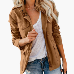 Transitional Jacket with Pockets for Women - Image 6