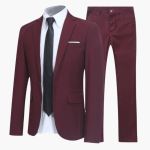 Suit Set with Tie for Men – Elegant & Complete - Image 4