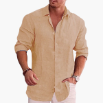 Casual Shirt for Men with Button Placket - Summer Clothing - Image 4