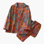 Women's Fleece Pajama Set with Bear Motif and Elastic Waistband - Image 7