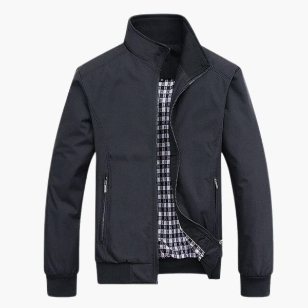 Slim Fit Bomber Jacket for Men