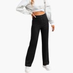 High Waist Palazzo Pants for Women with Button Placket – Stylish & Comfortable - Image 16