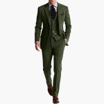 Wedding Guest Suit - Elegant Style for Men with Vest - Image 2