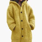 Women’s Hooded Cardigan with Long Cut - Image 2