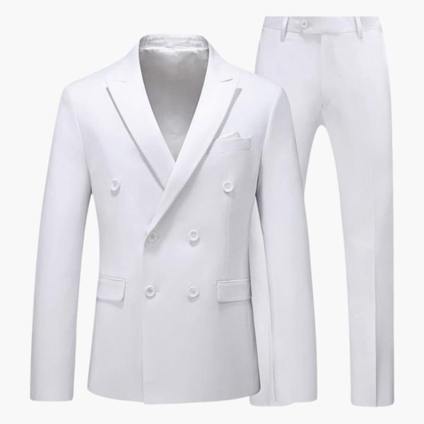 Men's Summer Suit Two-Piece with Blazer and Trousers
