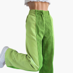 Women's Corduroy Pants with High Waist and Wide Legs - Image 5