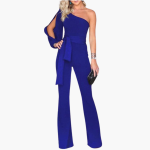 Elegant Jumpsuit for Women – One-Shoulder & Tailored - Image 5