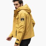 Men's Ski Jacket with Hood and Zipper - Image 13