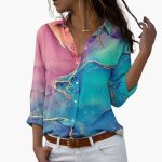 Summer Top for Women with Floral Print - Casual & Modern - Image 4