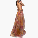 Elegant Maxi Dress for Women with Floral Pattern Glamorous - Image 5
