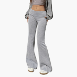 Flared Knitted Trousers for Women – Comfortable & Stylish - Image 5