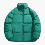 Men’s Quilted Winter Jacket with Zipper - Image 6
