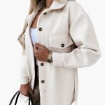 Women’s Jacket with Buttons and Chest Pockets - Image 4