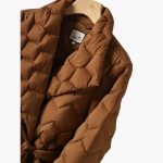 Down Coat with Belt for Women – Elegant & Warm - Image 3