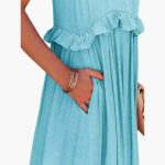 Maxi Dress Layers - Ruffle Dress for Women, Elegant & Airy - Image 23
