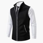 Men’s Sleeveless Vest with Zip Front - Image 7