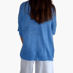 Women's V-Neck Top – Loose Summer Top for Casual Wear - Image 5