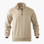 Men's Pullover with Cable Knit Pattern – Classic, Warm & Stylish - Image 5