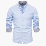 Comfortable Men's Slim Fit Shirt – Elegant Casual Style - Image 5