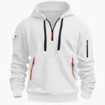 Men’s Hoodie with Adjustable Hood and Zipped Pockets - Image 9