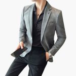 Tailored Blazer - Modern Fit Men's Jacket for Events - Image 4