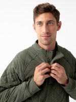 Men's Brushed Bamboo Quilted Snap Pullover - Last Chance - Image 21