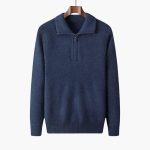 Winter Sweater for Women – Elegant Half-Zip, Cozy & Warm