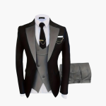 Elegant Wedding Suit - Men's 3-Piece for Festive Guests - Image 5