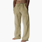 Light Relaxed Fit Pants for Men - Comfortable & Breathable - Image 3
