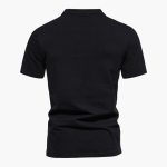 Men's T-Shirt with V-Neck Made of Breathable Cotton - Image 6