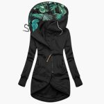 Women’s Winter Jacket with Hood and Pockets - Image 5