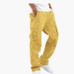 Wide Cargo Pants for Men - Comfortable Fit with Pockets - Image 11