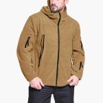 Men’s Hooded Jacket with Zipper and Pockets - Image 5