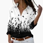 Summer Top for Women with Floral Print - Casual & Modern - Image 5